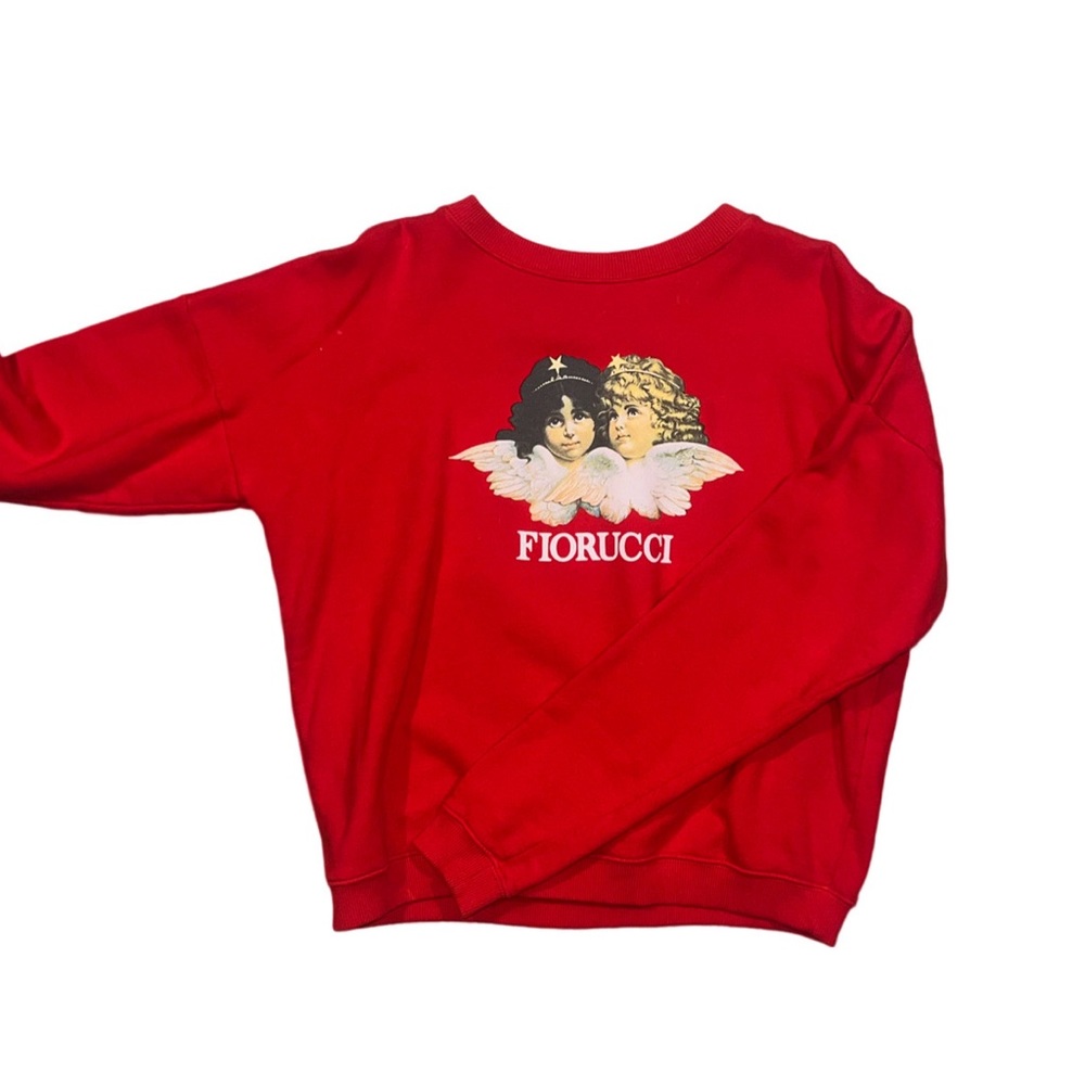 Fiorucci Angels Sweatshirt - Red👼🏻♥️